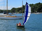 Bay of Maine Boats and BSD 5M kayak sail